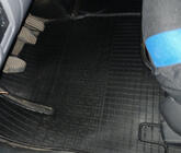 Fiat Scudo 1996–2007 Gummimattor för kupén (3 st, Polytep) foto 3