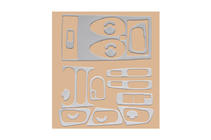Nissan Qashqai 2010–2014 Instrumentpanelslister (Meric) foto 4
