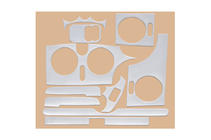 Renault Kangoo 1998–2008 Instrumentpanelslister (Meric) foto 4