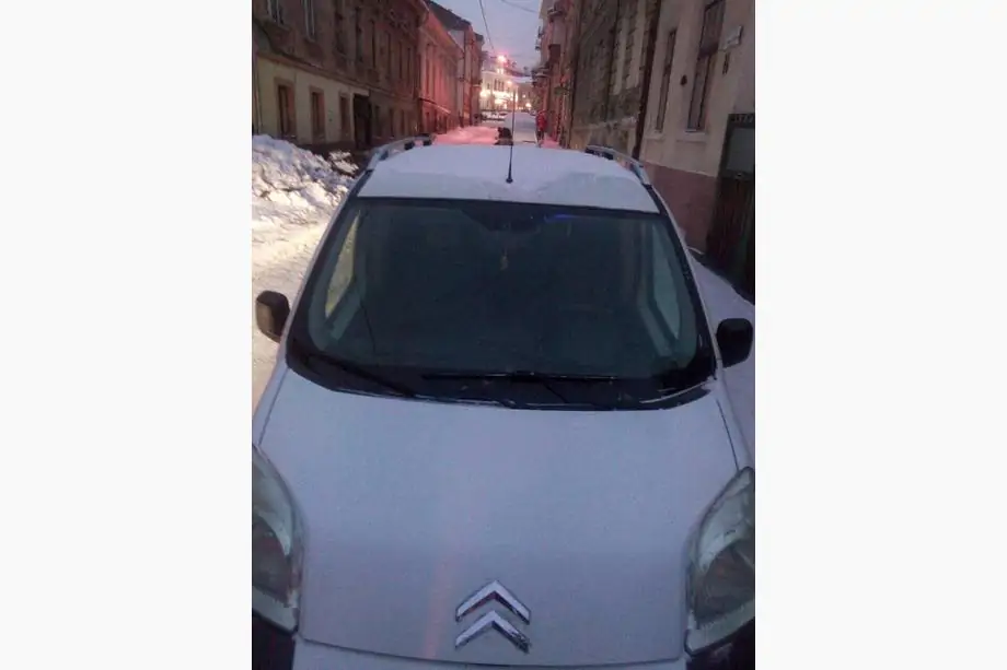 Peugeot Bipper 2008–2017 Takräcken Skyport Grey V2 Foto 4