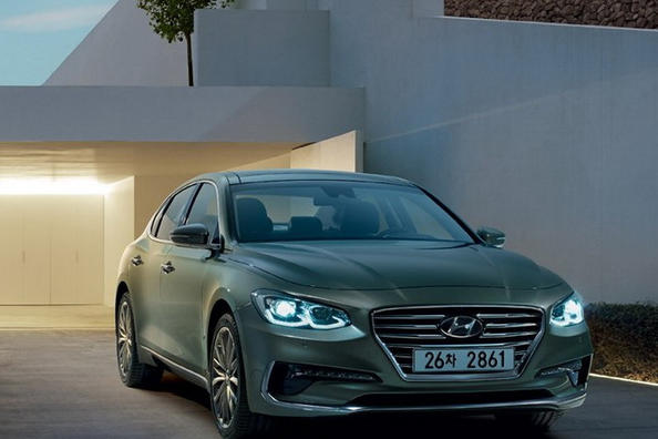 Test av nya generationens flaggskeppssedan Hyundai Grandeur
