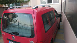 Volkswagen Caddy 2004–2010 Takrails Skyport GREY Standardbas foto 11