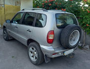 Chevrolet Niva 1998–2020 Kromade takrails foto 3
