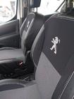 Peugeot Partner Tepee 2008–2018 Bilklädsel (konstläder + tyg, Premium) Fram foto 4