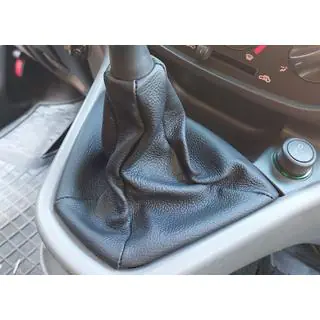Växelspaksdamask i läder Fiat Doblo I 2005–2010 foto 1