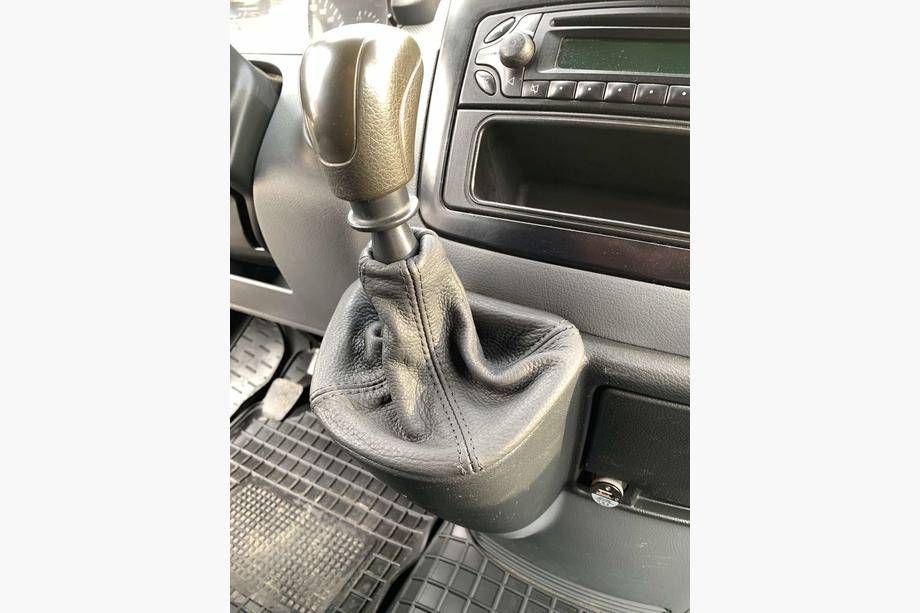 Mercedes Vito W639 2004–2014 Läder växelspaksdamask Manuell växellåda Image