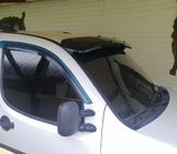 Fiat Doblo I 2001–2005 Vindrutespoiler (svart blank, 5 mm) foto 9