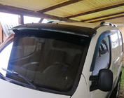 Fiat Doblo I 2001–2005 Vindrutespoiler (svart blank, 5 mm) foto 12