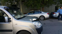 Fiat Doblo I 2001–2005 Vindrutespoiler (svart blank, 5 mm) foto 5