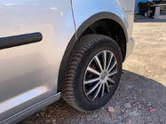 Volkswagen Caddy 2010–2015 Hjulhuslister (matt svart) Kort hjulbas, 2 sidodelar (plast) foto 1