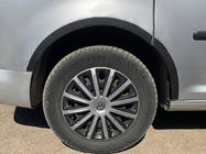 Volkswagen Caddy 2010–2015 Hjulhuslister (matt svart) Kort hjulbas, 2 sidodelar (plast) foto 11