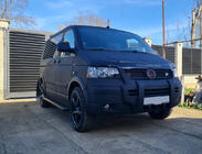 Volkswagen T5 Transporter 2003–2010 Främre stötfångar-läppspoiler (för lackering) foto 2