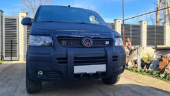 Volkswagen T5 Transporter 2003–2010 Främre stötfångar-läppspoiler (för lackering) foto 1