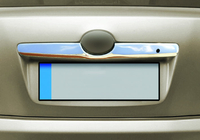 Toyota Camry 2006–2011 List ovanför registreringsskylten (rostfritt stål) OmsaLine – italienskt rostfritt stål foto 1