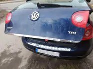 Volkswagen Golf 5 2003–2009 Kantlist för bagagelucka (rostfritt stål) foto 3
