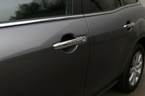 Mazda CX-7 2006–2012 Handtagskåpor V2 (4 st, rostfritt stål) foto 1