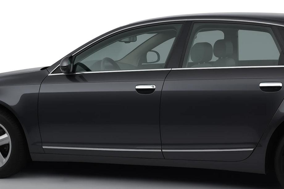 Audi A6 C6 2004–2011 Dörrhandtagskåpor (4 st, rostfritt stål) Image