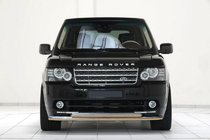 Range Rover III L322 2002–2012 Främre frontbåge ST014 (rostfritt) 60/42 mm foto 1