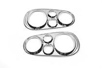 Volkswagen Golf 4 1997–2006 Kromade strålkastarringar V1 (2 st, plast) foto 3