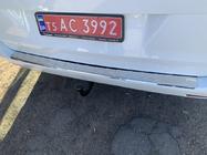 Mercedes Vito/V-klass W447 2014– Lastskydd bakre stötfångare Carmos (rostfritt stål) foto 5