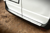 Mercedes Vito/V-klass W447 2014– Lastskydd bakre stötfångare Carmos (rostfritt stål) foto 1