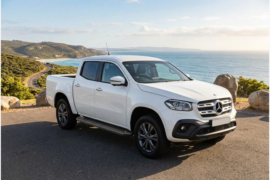 Mercedes X class 2017–2020 Sidosteg Allmond Black (2 st, aluminium) Image