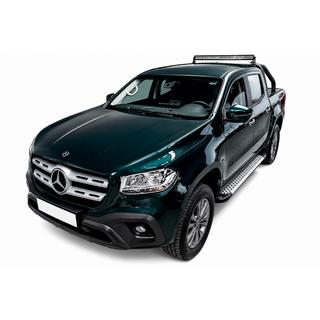 Sidosteg Allmond Grey (2 st, aluminium) foto 1