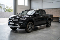Mercedes X class 2017–2020 Sidosteg BlackLine (2 st, aluminium) foto 1