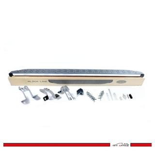Sidosteg BlackLine (2 st, aluminium) foto 3
