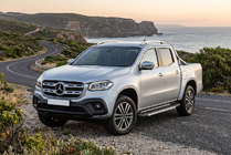 Mercedes X class 2017–2020 Sidosteg RedLine V1 (2 st, aluminium) foto 1