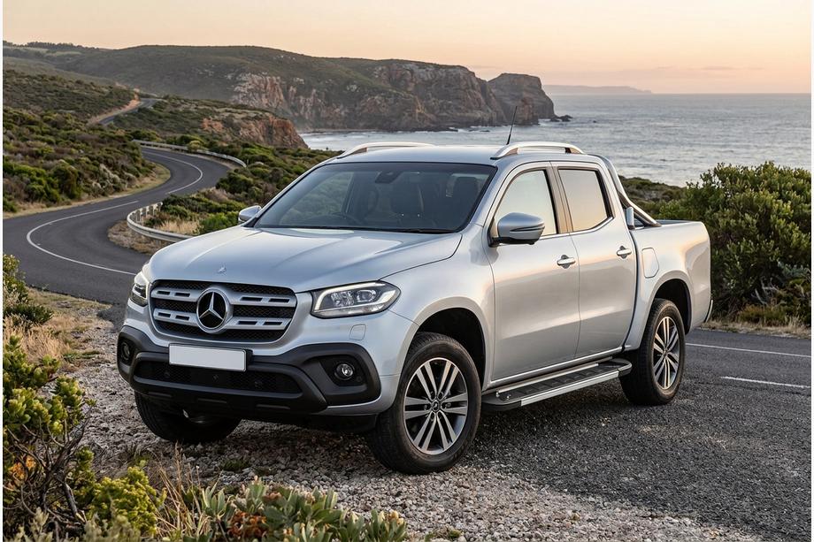 Mercedes X class 2017–2020 Sidosteg RedLine V1 (2 st, aluminium) Image