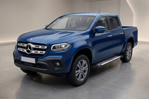 Mercedes X class 2017–2020 Sidosteg Line (2 st, aluminium) foto 1