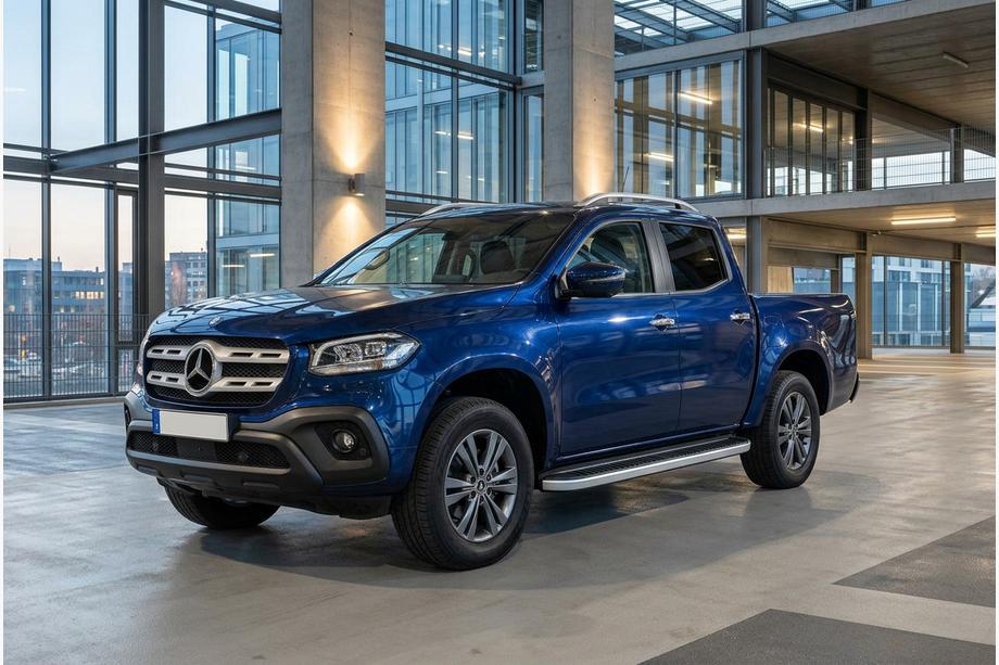Mercedes X class 2017–2020 Sidosteg Tayga Grey V1 (2 st, aluminium) Image