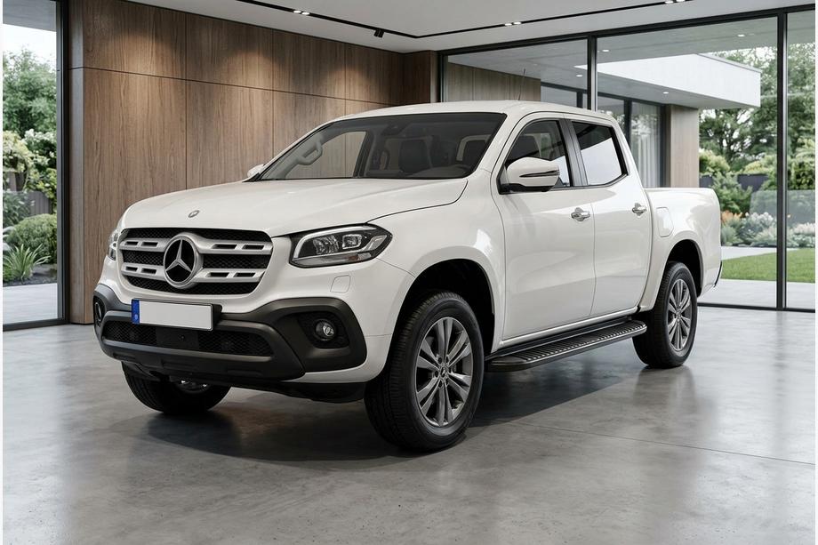 Mercedes X class 2017–2020 Sidosteg Tayga Black V1 (2 st, aluminium) Image