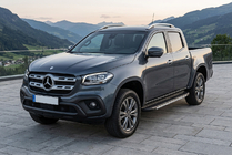 Mercedes X class 2017–2020 Sidosteg Bosphore Grey (2 st, aluminium) foto 1