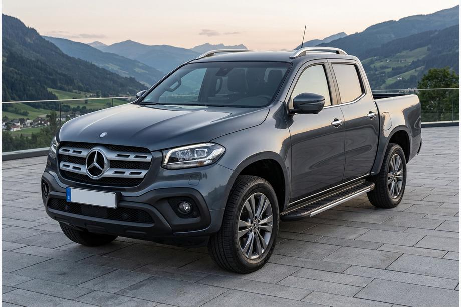 Mercedes X class 2017–2020 Sidosteg Bosphore Grey (2 st, aluminium) Image