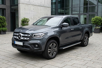 Mercedes X class 2017–2020 Sidosteg Maya V1 (2 st, aluminium) foto 1