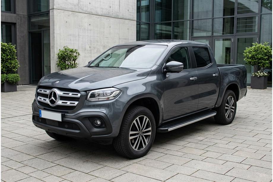 Mercedes X class 2017–2020 Sidosteg Maya V1 (2 st, aluminium) Image