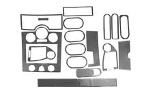 Renault Megane II 2004–2009 Instrumentpanelinlägg, 17 delar (Meric, Turkiet) Kolfiber foto 5