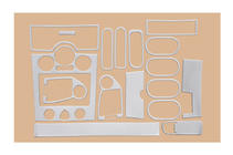 Renault Megane II 2004–2009 Instrumentpanelinlägg, 17 delar (Meric, Turkiet) Kolfiber foto 4