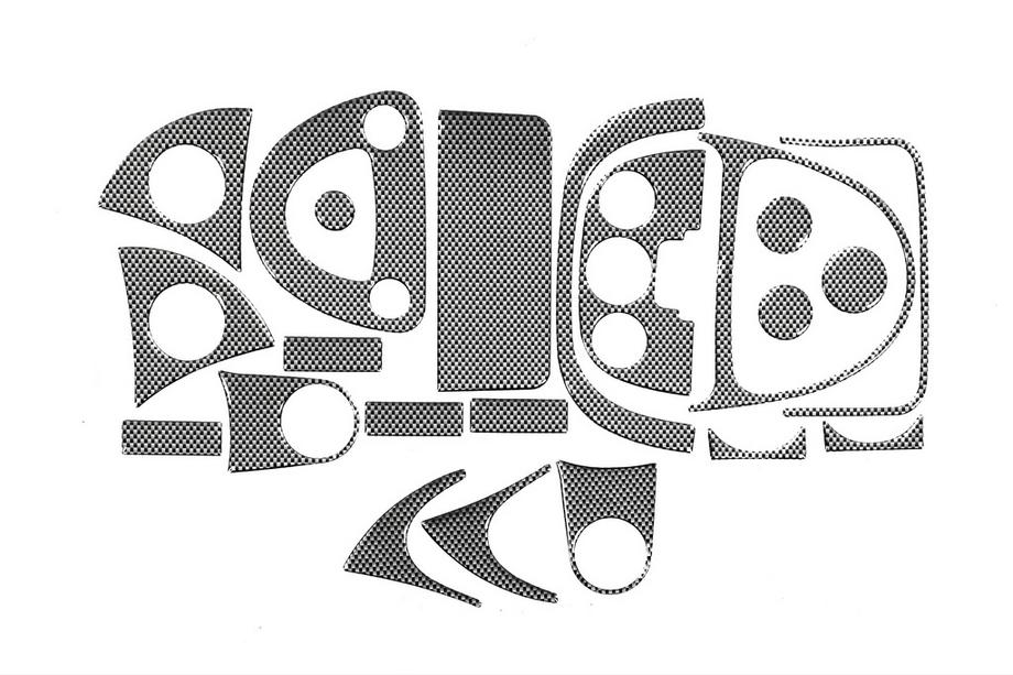 Smart 1998–2007 Instrumentpanelskydd Trä Image