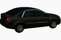 Ford Focus II 2008–2011 Övre fönsterlister HB (6 st, rostfritt) foto 1