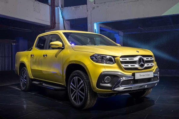 Mercedes-Benz X-Class: första pickupen i den tyska koncernfamiljen