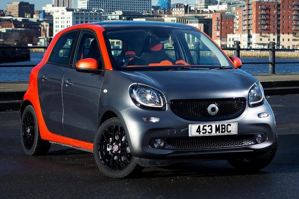 Test av kompakta femdörrars halvkombin Smart Forfour