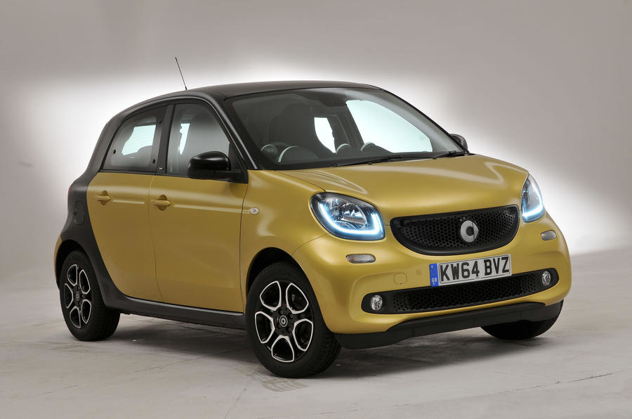 Test av kompakta femdörrars halvkombin Smart Forfour