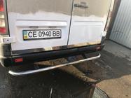 Mercedes Sprinter W901/902/903/904/905 1995–2006 Kantlist bagagelucka (2 delar, rostfritt stål) foto 2