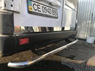 Volkswagen LT 1995–2006 Kantlist bagagelucka (2 delar, rostfritt stål) foto 3