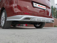 Ford Courier 2014–2023 Bakre diffuserinsats (för lackering) foto 1