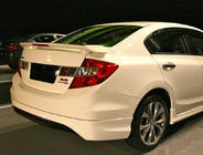 Honda Civic Sedan IX 2011–2016 Bakre stötfångaröverlägg (för lackering) foto 1
