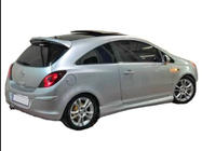 Opel Corsa D 2007–2014 2-dörrars spoiler (för lackering) foto 1